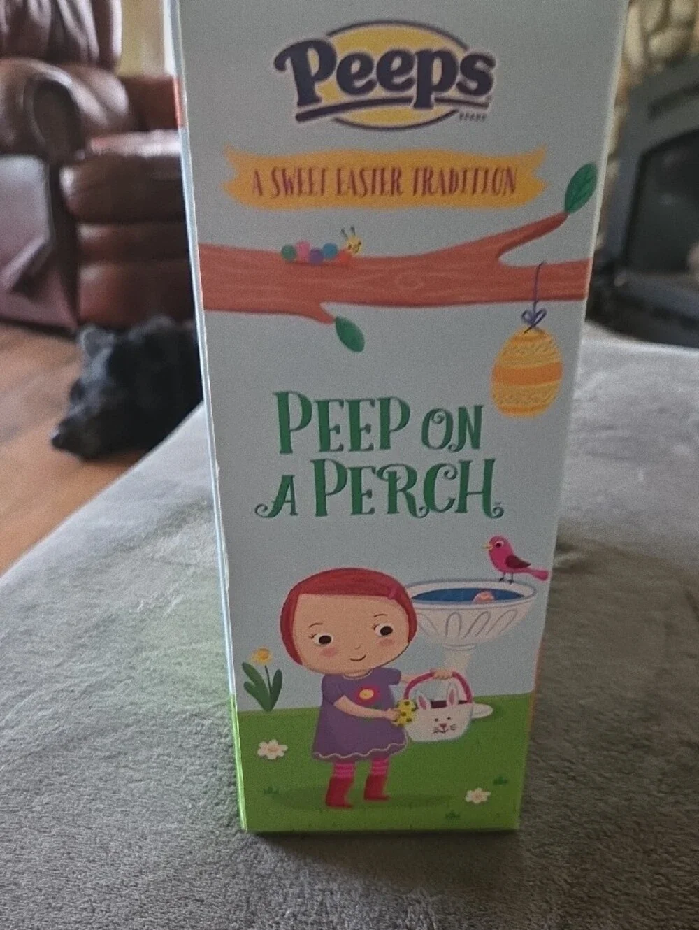 Peep on a Perch Plush And Book - Yellow